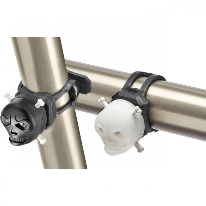 Фонари декоративные JY-339-A, 2 режима, пластиковые, пара, чёрно-белые 560107