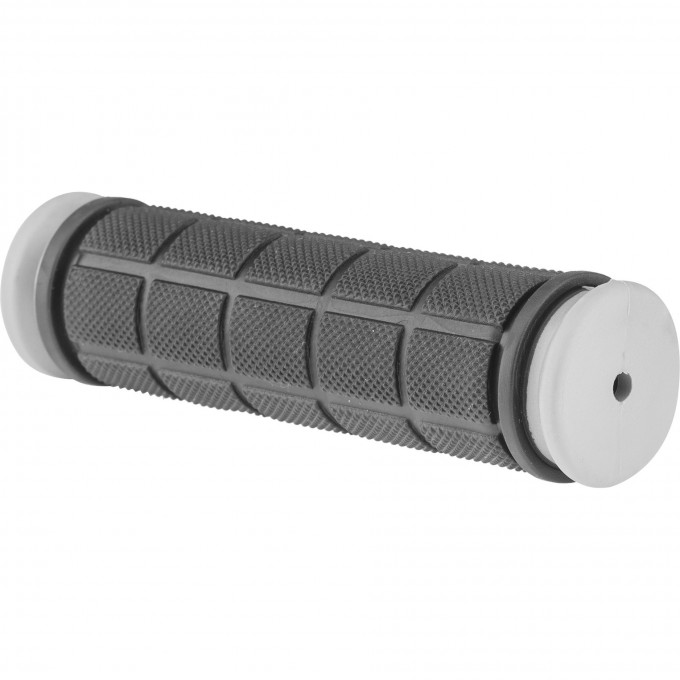 Грипсы TEN-075 125 мм чёрно-серебристые 150261