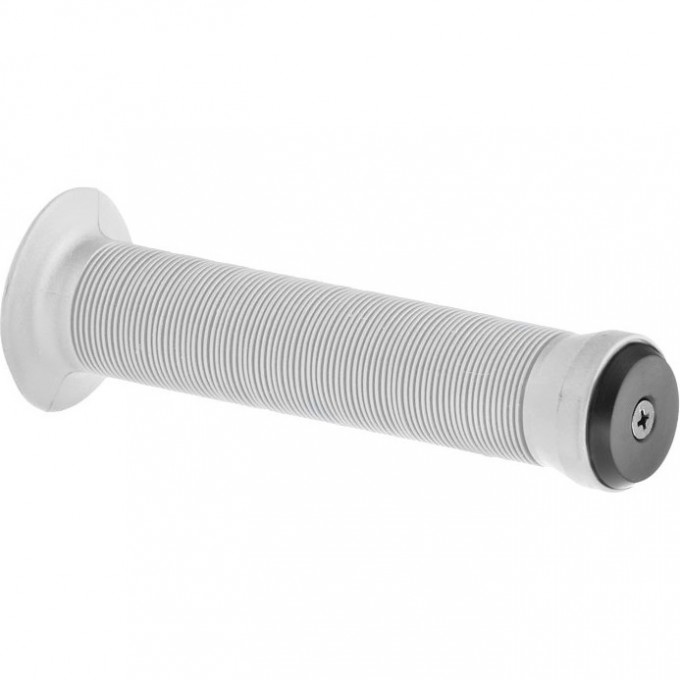 Грипсы VLG-411A Velo c заглушками VLP-15 147мм белые 150082