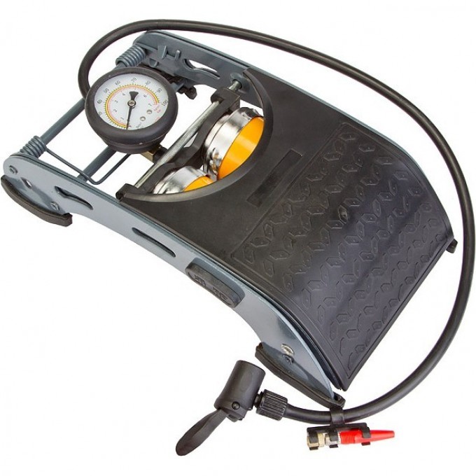 Насос STELS FP-0905A ножной стационарный, желтый 320057