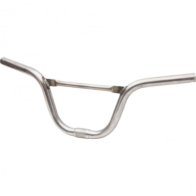 Руль ZXX-015-N шириной 520 мм для детских велосипедов, стальной серебристый 450062