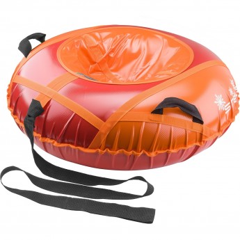 Санки надувные STELS D110см, красно-оранжевые