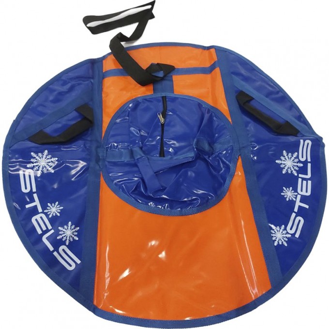 Санки надувные (тюбинг) STELS 90 см, тент без камеры СН040.090, синий/синий-оранжевый 2007000073223