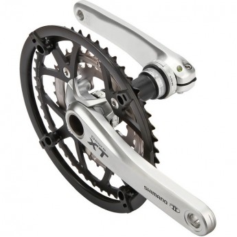 Шатуны Deore XT FC-M771K 48x36x26T 175мм, чёрно-серебристые