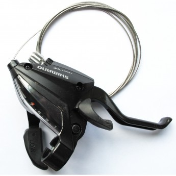 Шифтер/тормозная ручка Altus ST-EF500-7R-2A, чёрная