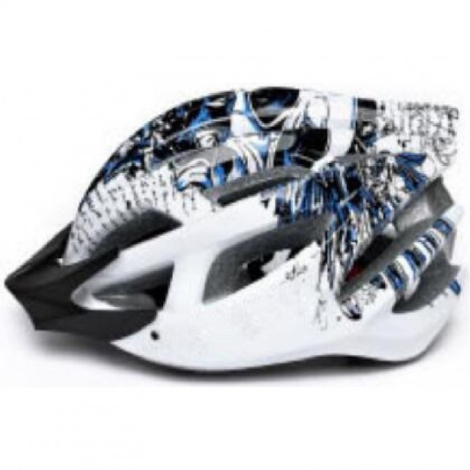 Шлем STELS FSD-HL007 (in-mold). Размер L (54-61 см) сине-белый 600311