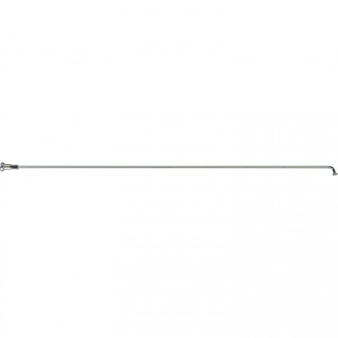 Спица с ниппелем 183 мм, стальная хромированная 490080