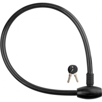 Трос-замок 84308, 15х800 мм, чёрный Трос-замок 84308, 15х800 мм, чёрный