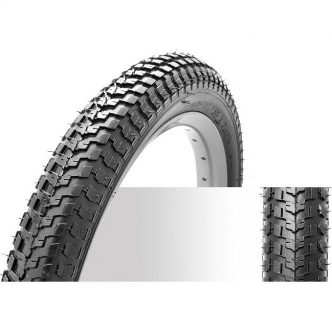 Велошина (камера+покрышка) INNOVA 14" х2,125 HV-5104 с автовентилем 080032