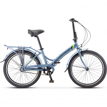 Велосипед STELS 24" Pilot 770 (LU090545) серый/зеленый Велосипед STELS 24" Pilot 770 (LU090545) серый/зеленый